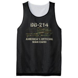 Dd214 Americas Man Card Funny Military Mesh Reversible Basketball Jersey Tank