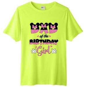 Dad And Mom Birthday Girl Mouse Family Matching Tall Fusion ChromaSoft Performance T-Shirt