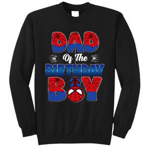 Dad And Mom Birthday Boy Spider Family Matching Sweatshirt