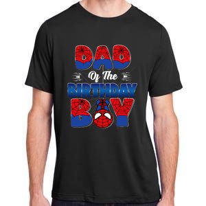 Dad And Mom Birthday Boy Spider Family Matching Adult ChromaSoft Performance T-Shirt