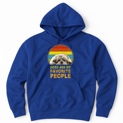 Dogs Are My Favorite People Gift Hoodie