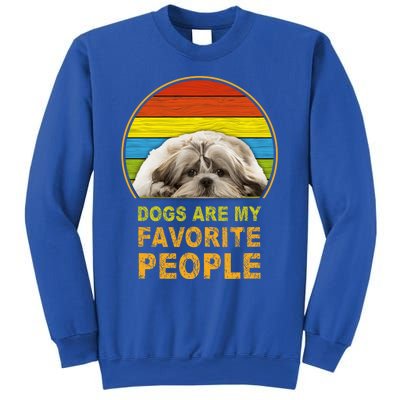 Dogs Are My Favorite People Gift Sweatshirt