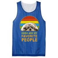 Dogs Are My Favorite People Gift Mesh Reversible Basketball Jersey Tank