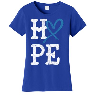 Diabetes Awareness Month Hope Vintage T1 T2 Cute Gift Women's T-Shirt