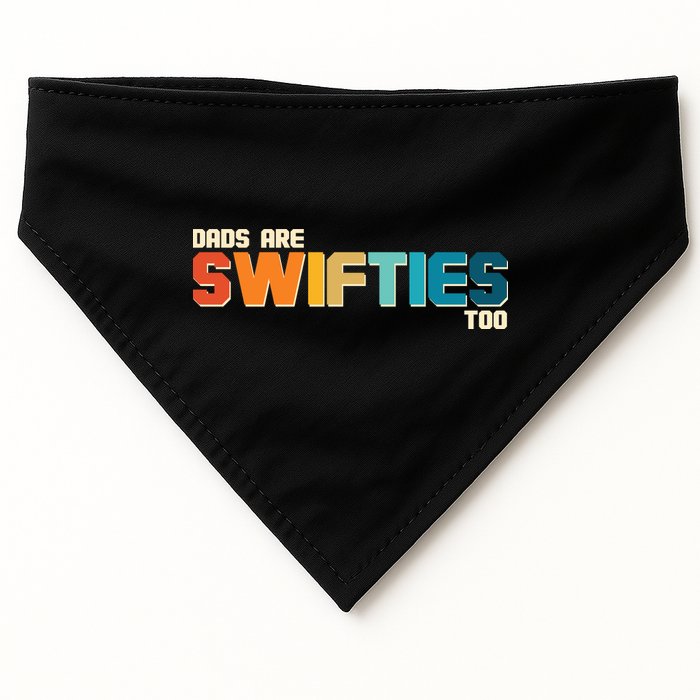 Dads Are Music Fans Too USA-Made Doggie Bandana