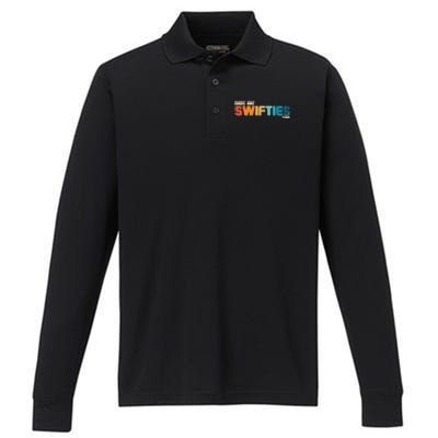 Dads Are Music Fans Too Performance Long Sleeve Polo