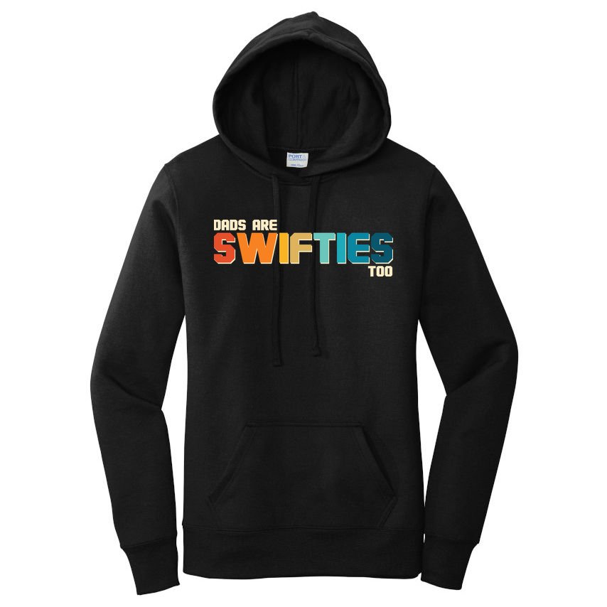 Dads Are Music Fans Too Women's Pullover Hoodie
