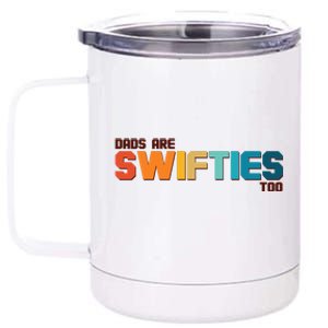 Dads Are Music Fans Too 12 oz Stainless Steel Tumbler Cup