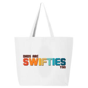 Dads Are Music Fans Too 25L Jumbo Tote