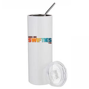 Dads Are Music Fans Too Stainless Steel Tumbler