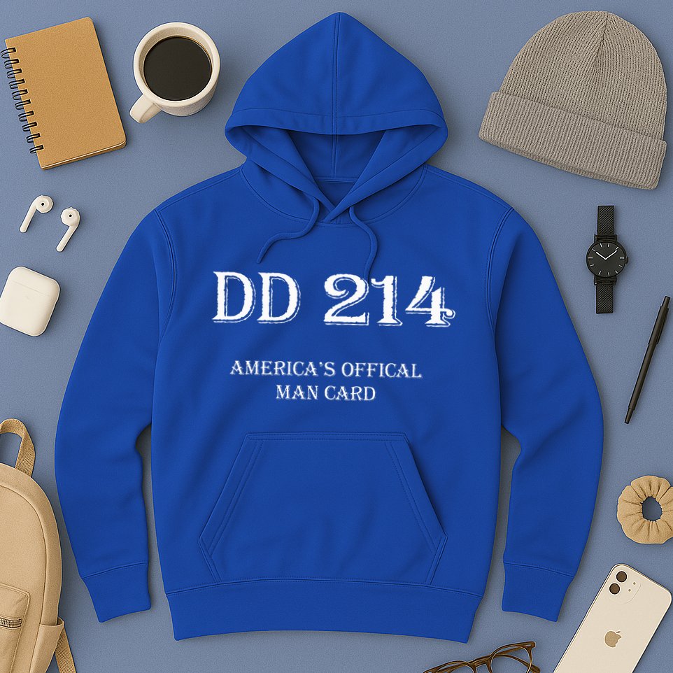 Dd214 AmericaS Man Card Hoodie
