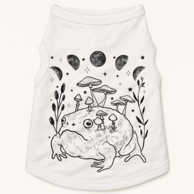 Dark Academia Moon Witchy Goblincore Aesthetic Frog Doggie Tank