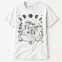 Dark Academia Moon Witchy Goblincore Aesthetic Frog Tall T-Shirt
