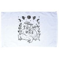 Dark Academia Moon Witchy Goblincore Aesthetic Frog Microfiber Hand Towel