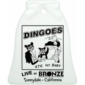 Dingoes Ate My Baby Ceramic Bell Ornament