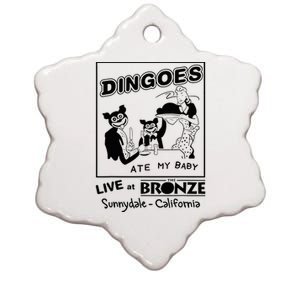 Dingoes Ate My Baby Ceramic Star Ornament