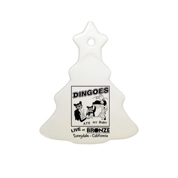 Dingoes Ate My Baby Ceramic Tree Ornament