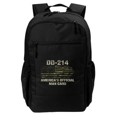 Dd214 Americas Man Card Funny Military Daily Commute Backpack