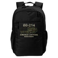 Dd214 Americas Man Card Funny Military Daily Commute Backpack