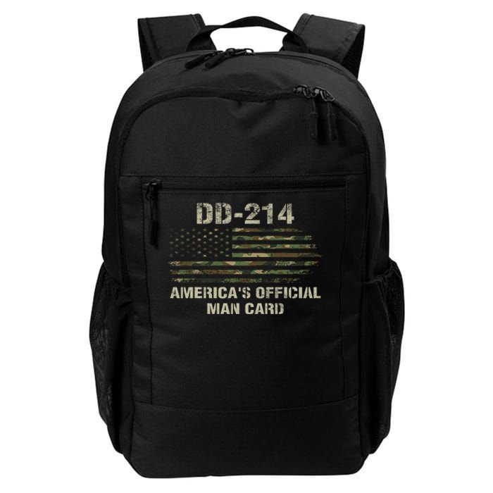 Dd214 Americas Man Card Funny Military Daily Commute Backpack