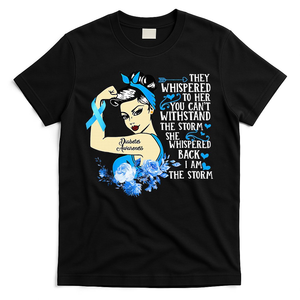 Diabetes Awareness Month For Powerful Warrior T-Shirt
