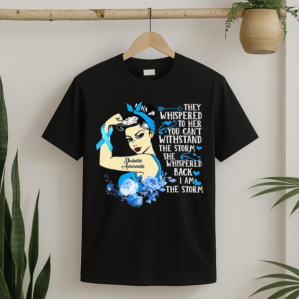Diabetes Awareness Month For Powerful Warrior T-Shirt