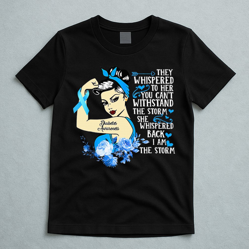 Diabetes Awareness Month For Powerful Warrior T-Shirt