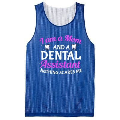 Dental Assistant Mom Dental Life Teeth Tooth Cool Gift Mesh Reversible Basketball Jersey Tank