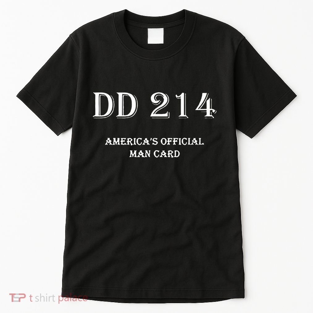 Dd214 America Man Card Tall T-Shirt