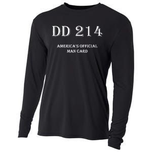 Dd214 America Man Card Cooling Performance Long Sleeve Crew