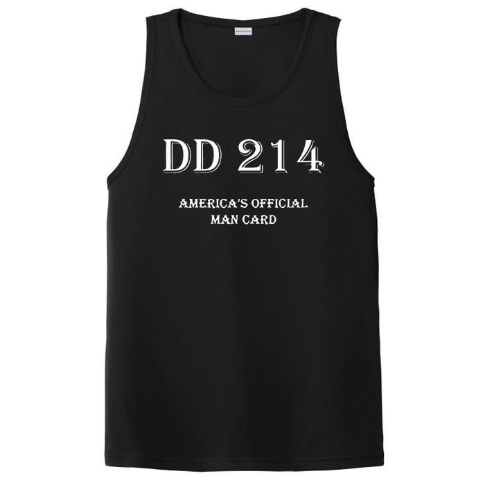 Dd214 America Man Card PosiCharge Competitor Tank