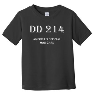 Dd214 America Man Card Toddler T-Shirt