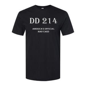 Dd214 America Man Card Softstyle CVC T-Shirt