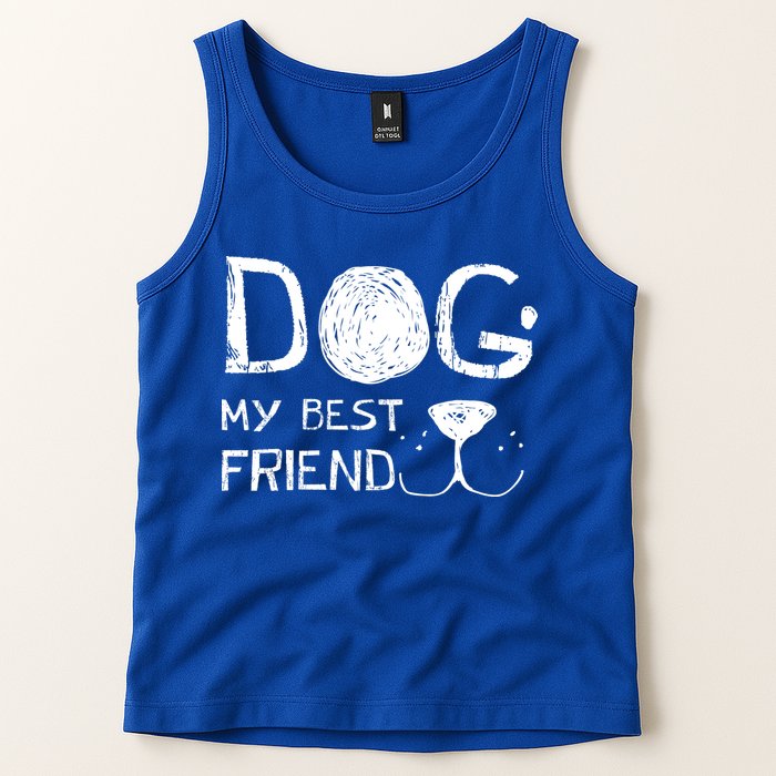 Dogs Are My Best Friend Tank Top