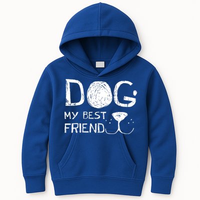 Dogs Are My Best Friend Kids Hoodie