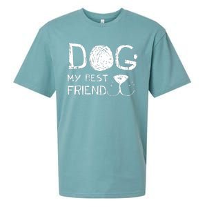 Dogs Are My Best Friend Sueded Cloud Jersey T-Shirt