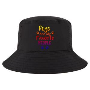 Dogs Are My Favorite People Great Gift Funny Dog Pet Lovers Gift Cool Comfort Performance Bucket Hat