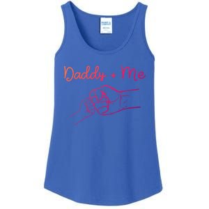 Daddy And Me Best Dad Ever Fist Bump Funny FatherS Day Gift Ladies Essential Tank