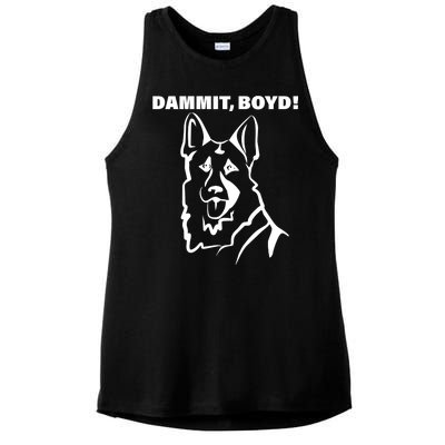 Dammit Boyd! Ladies PosiCharge Tri-Blend Wicking Tank