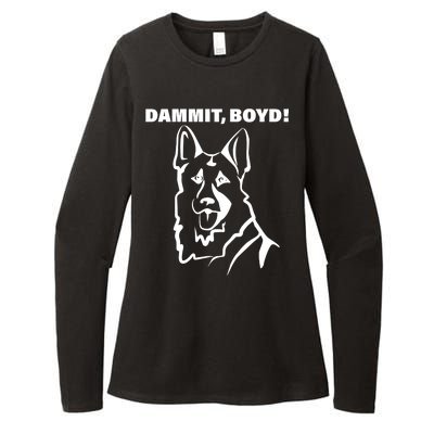 Dammit Boyd! Womens CVC Long Sleeve Shirt