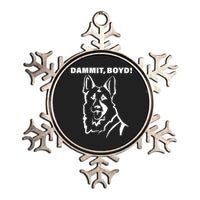 Dammit Boyd! Metallic Star Ornament