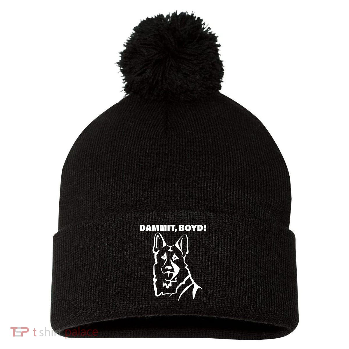 Dammit Boyd! Pom Pom 12in Knit Beanie
