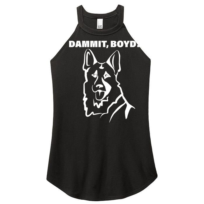 Dammit Boyd! Women's Perfect Tri Rocker Tank