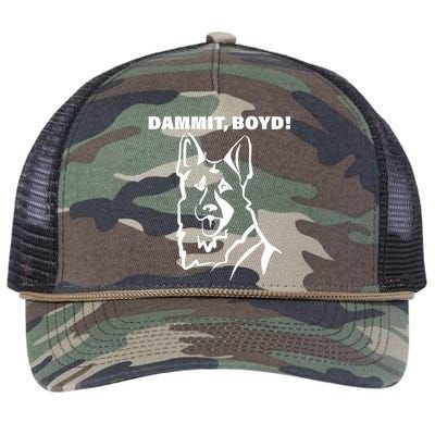 Dammit Boyd! Retro Rope Trucker Hat Cap