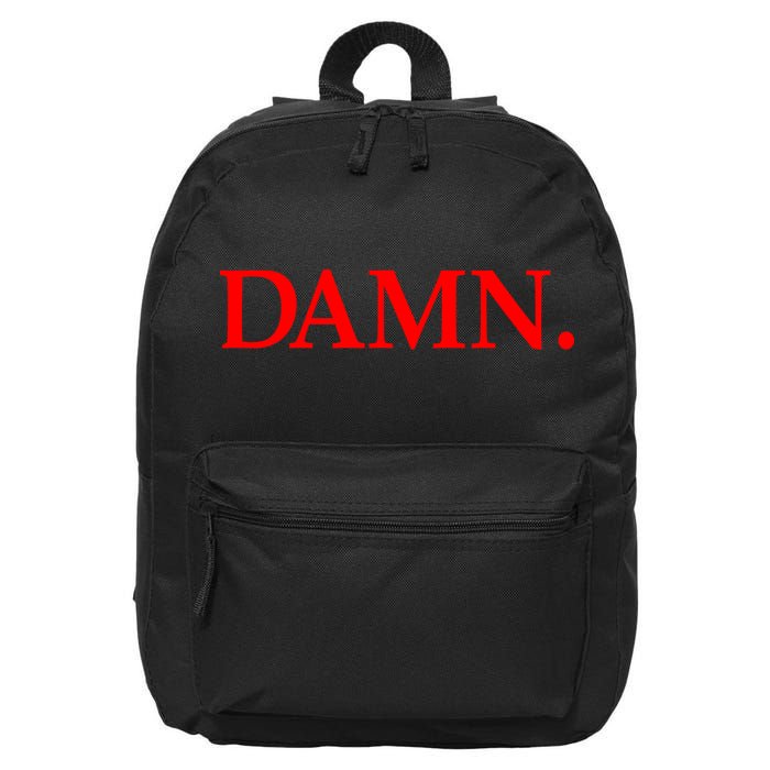 Damn. 16 in Basic Backpack