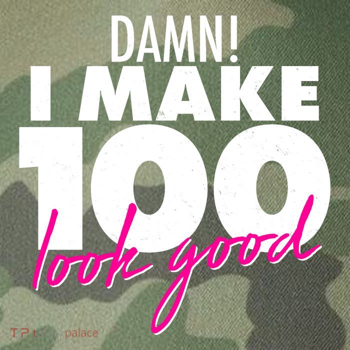 Damn! I Make 100 Look Good Birthday Legacy Tie Dye Trucker Hat