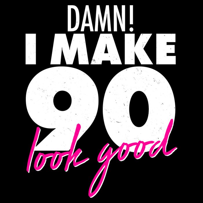 Damn! I Make 90 Look Good Birthday Cooling Performance Crew T-Shirt
