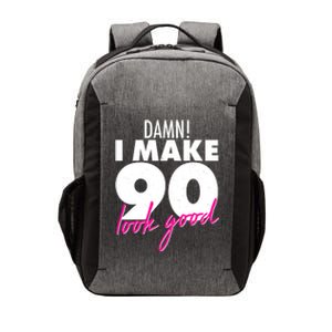 Damn! I Make 90 Look Good Birthday Vector Backpack