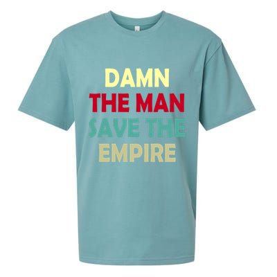 Damn The Man Save The Empire Sueded Cloud Jersey T-Shirt