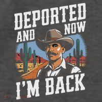 Deported And Now IM Back Vector Backpack
